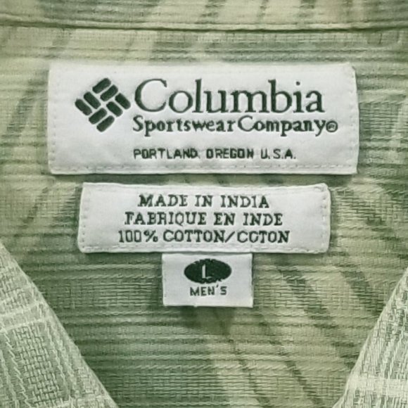 Columbia Sportswear - Floral Design Shirt - Sage Green - Picture 4 of 10